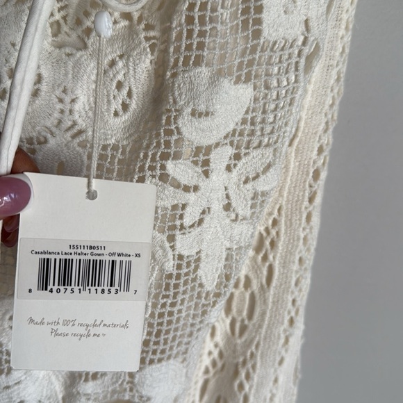 NEW Spell & The Gypsy Collective CASABLANCA LACE HALTER GOWN XS - Picture 10 of 16